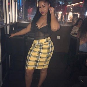Cute Stretchy Clueless Inspired Skirt